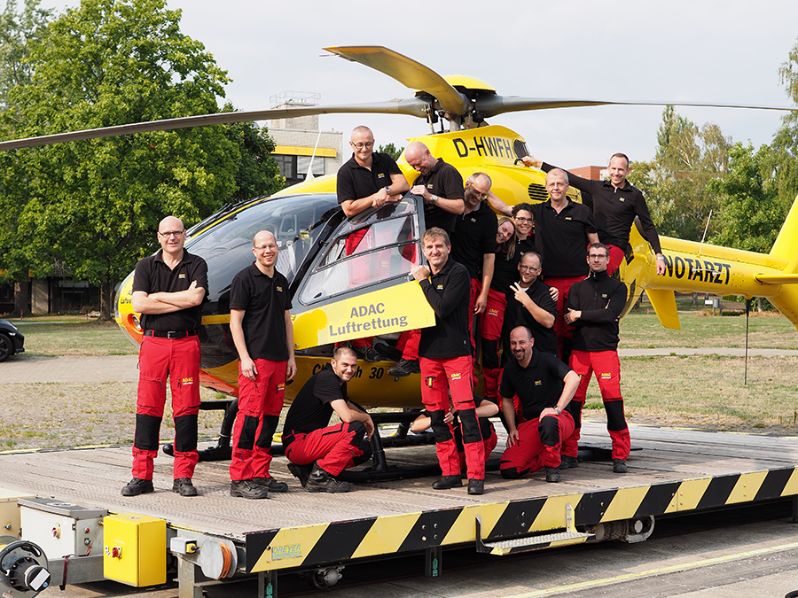 Das Team der Luftrettung Das Team der Luftrettung