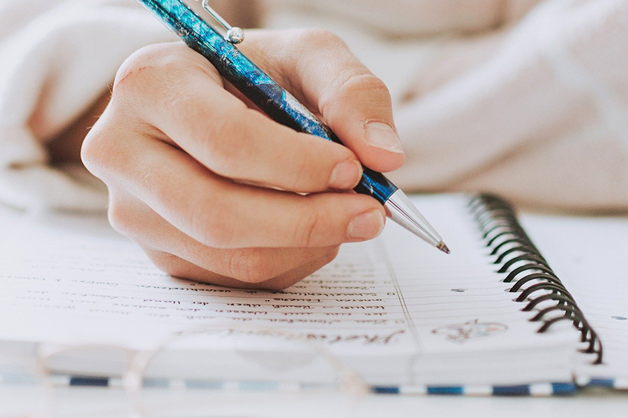 Schreibende Hand Schreibende Hand